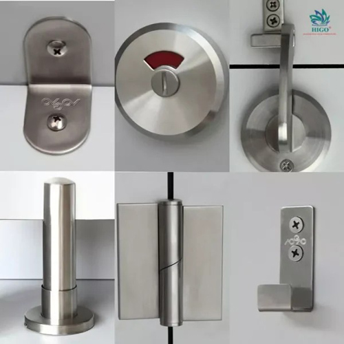 Bộ phụ kiện vách ngăn vệ sinh Aogao series 08